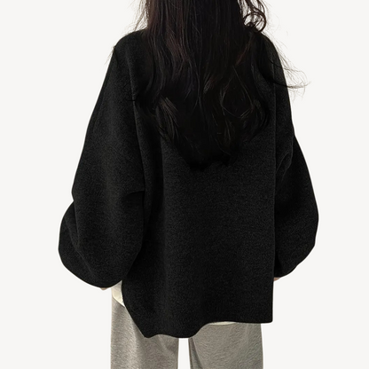 Women’s Oversized Casual O-Neck Sweater