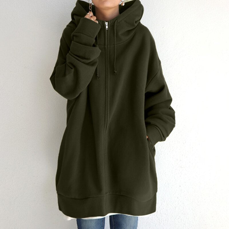 Danissa | Women's Oversized Wool Pullover Winter Hoodie