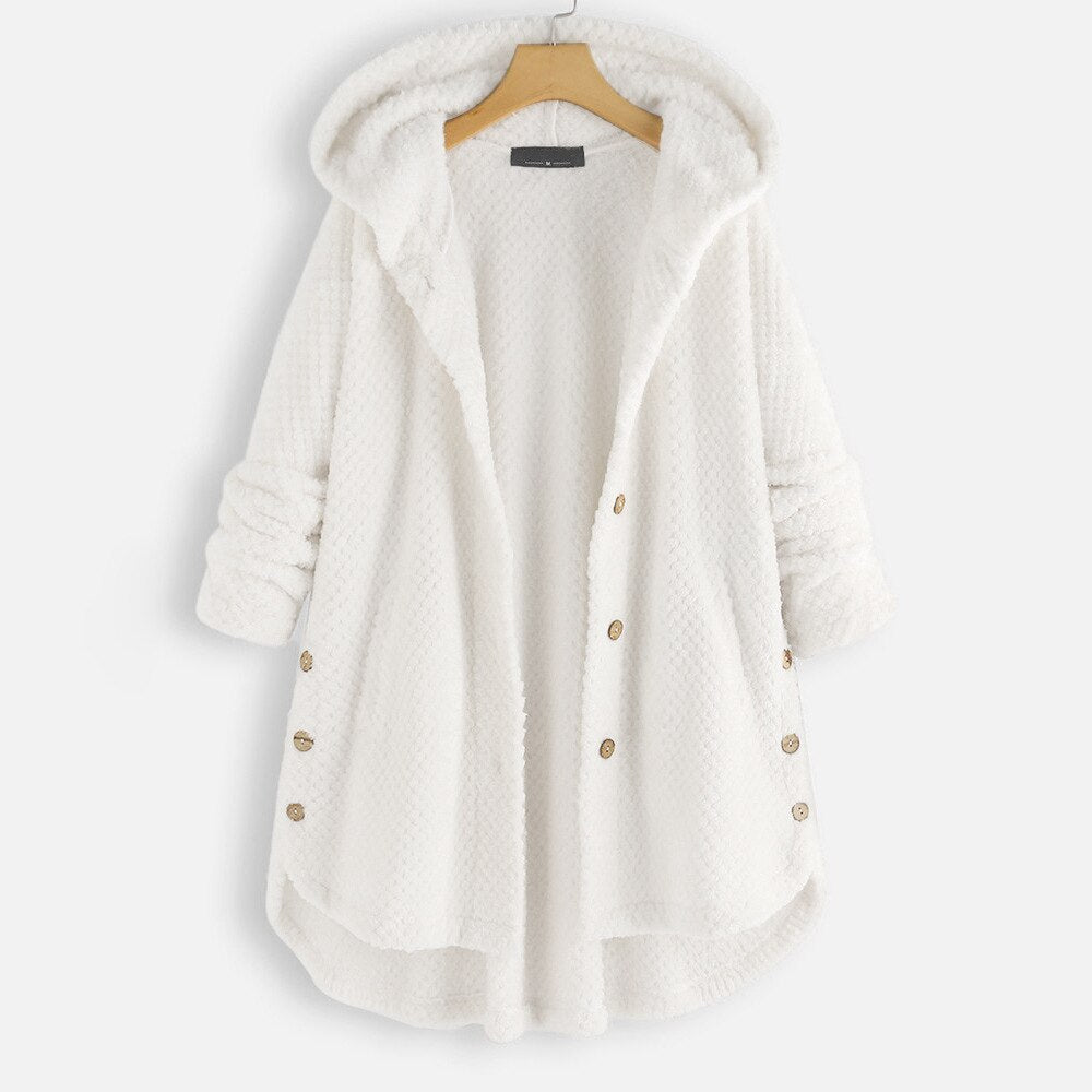 Arabella | Women's Oversized Ribbed Winter Hoodie