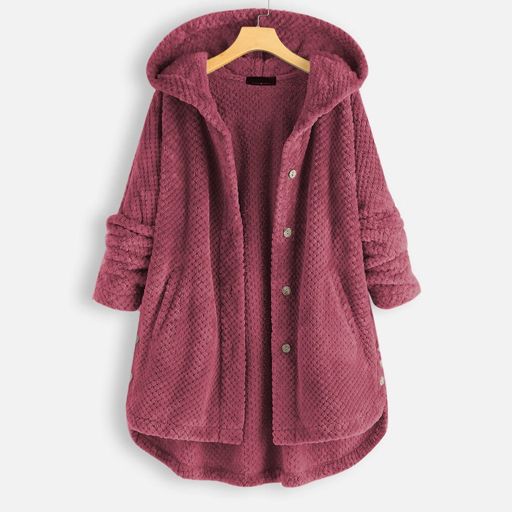 Arabella | Women's Oversized Ribbed Winter Hoodie