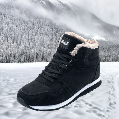Men's Insulated Water Resistant Snow Shoes - BritishElegance