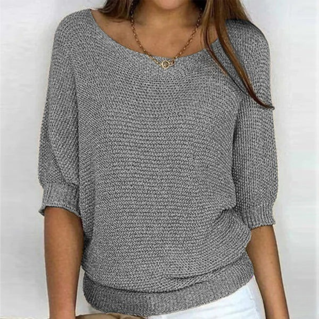 Batwing Sleeve Sweater | Lightweight & Stylish | Relaxed Fit