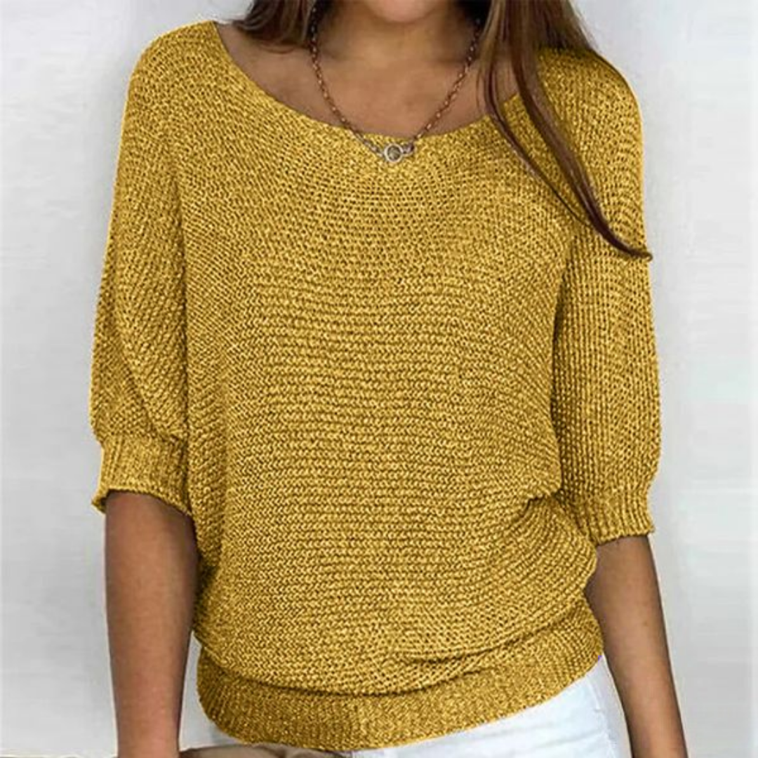 Batwing Sleeve Sweater | Lightweight & Stylish | Relaxed Fit