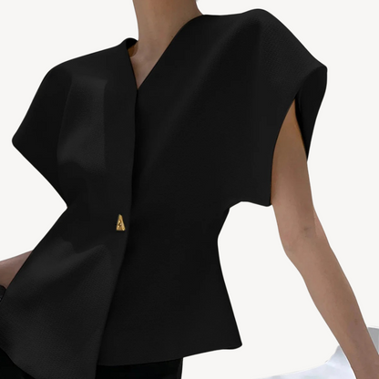 Women’s V-Neck Structured Vest