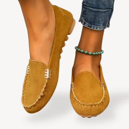 Orthopedic Suede Moccasins Women