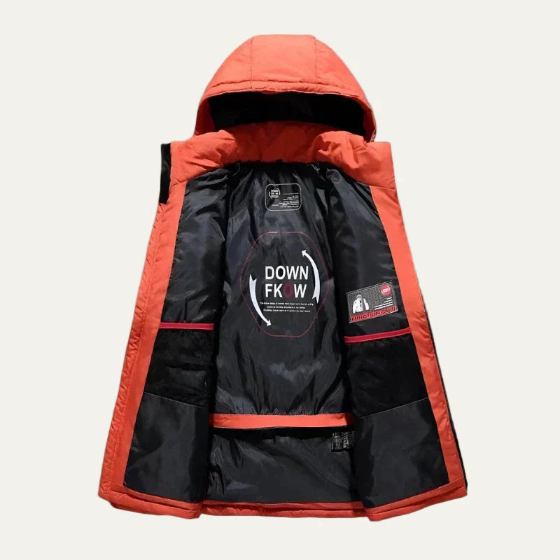 Men’s Heavy Duty Hooded Puffer Jacket