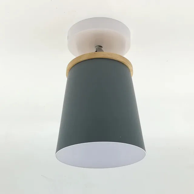 Soft White Round Ceiling Lamp With Warm Glow