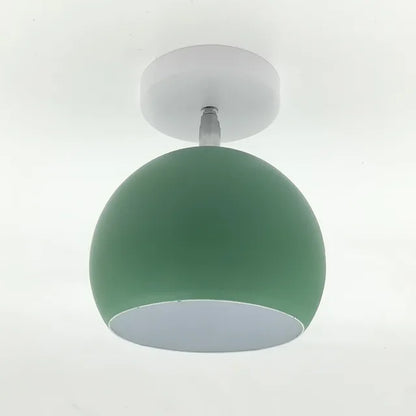 Soft White Round Ceiling Lamp With Warm Glow