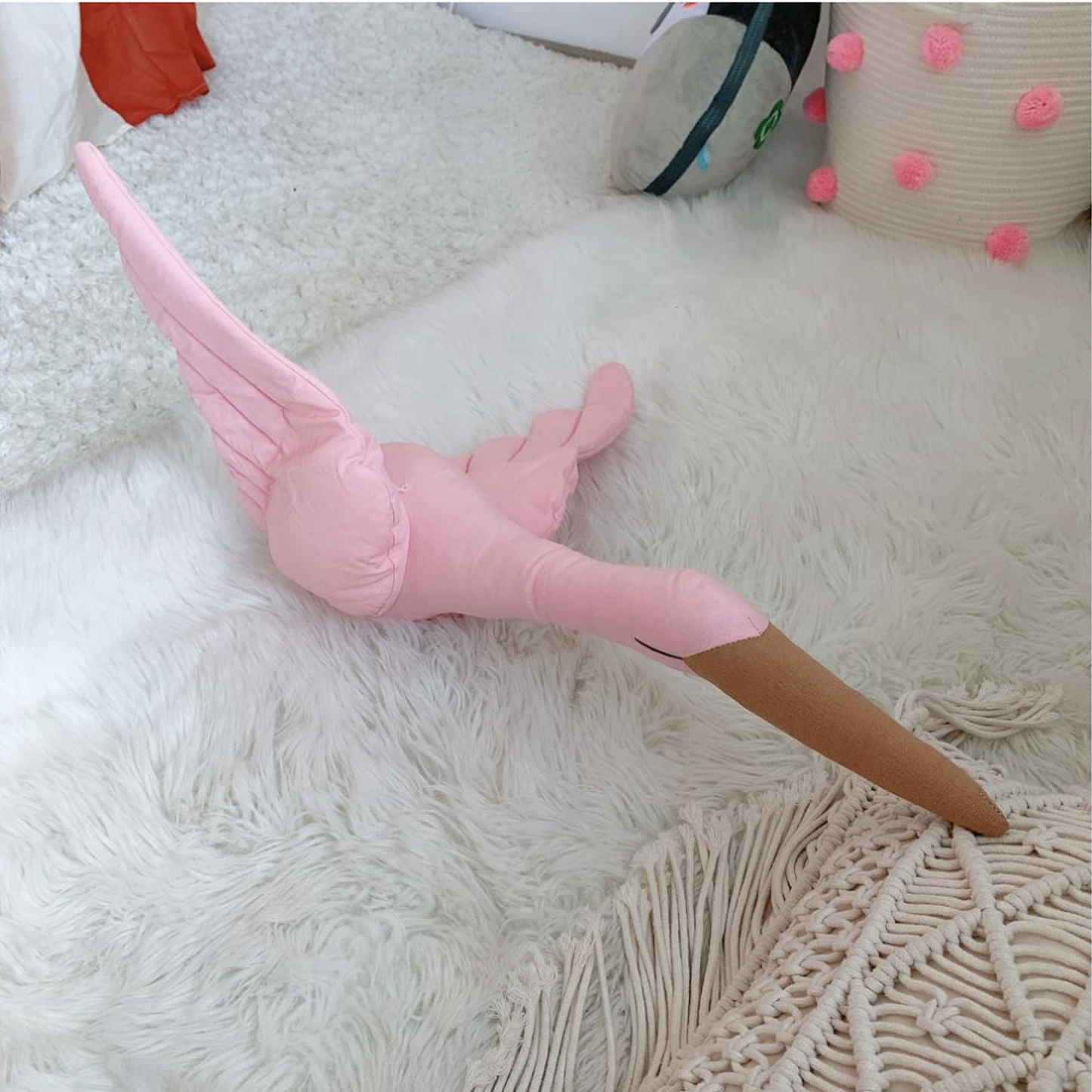 Soft Pastel Baby Mobile with Gentle Motion