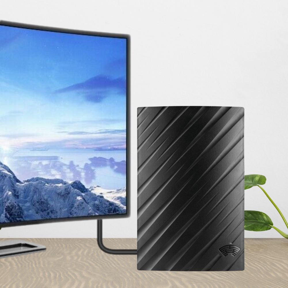 Premium 4K Indoor TV Antenna - Long Range 600 Mile