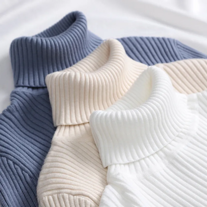Paisley – Women’s Knit Turtleneck Jumper