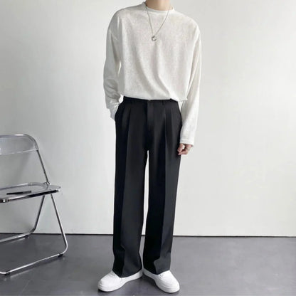 Pantalon – Polyester Blend Slim Fit & Flexible Shape