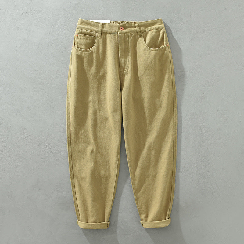 Pants - Natural Blend Adjustable Waistband And Flexible Fit