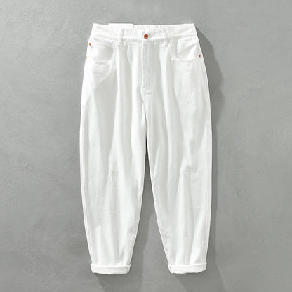 Pants - Natural Blend Adjustable Waistband And Flexible Fit