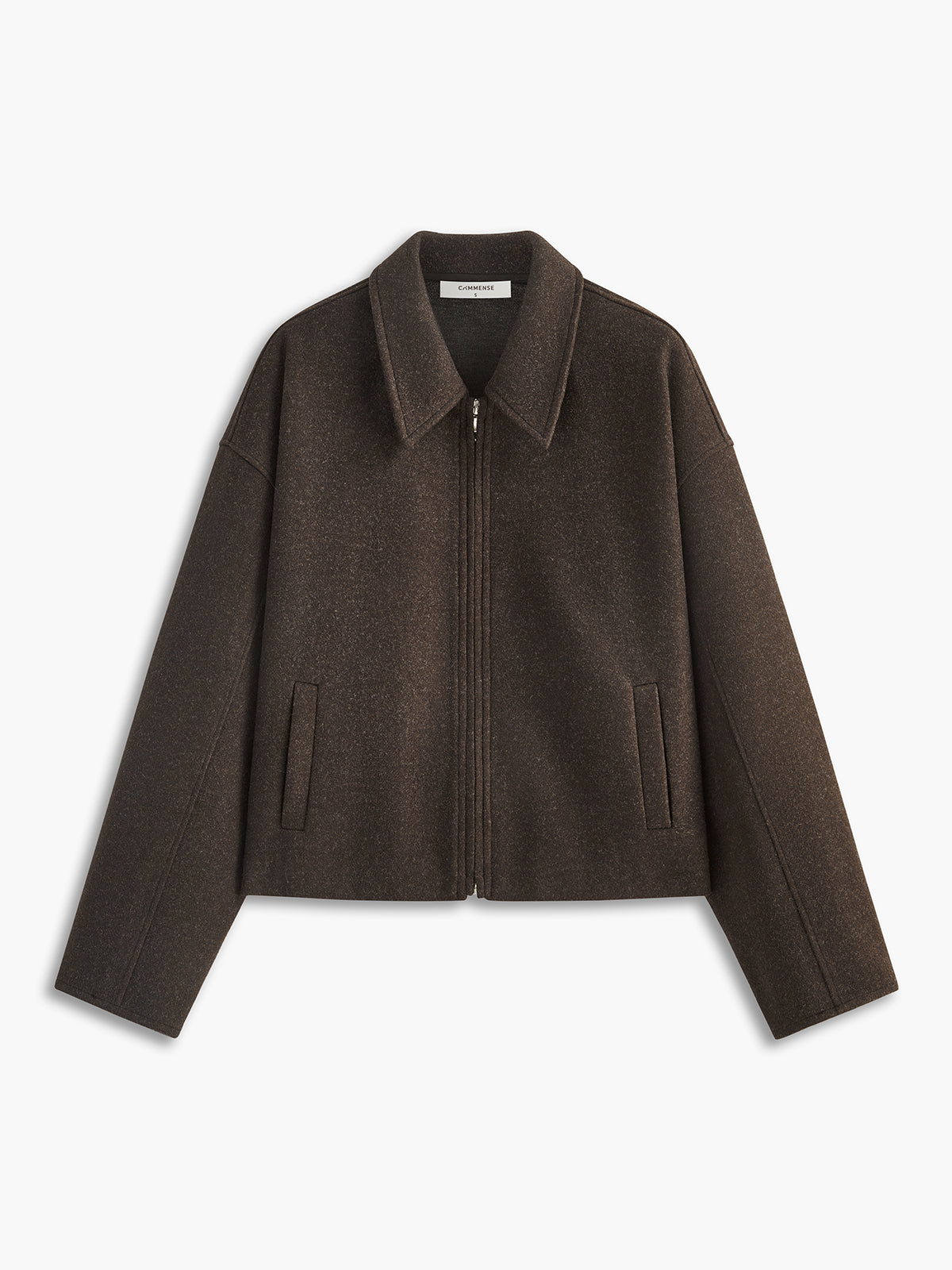 Paris | Women’s Classic Zip Front Short Tweed Jacket