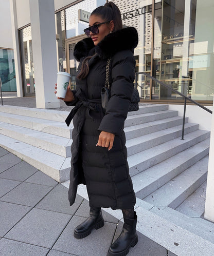 Clara | Black Winter Parka Jacket