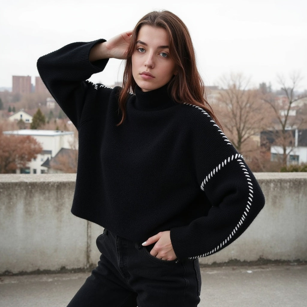 Patricia | Women's long-sleeved sweater | Modern