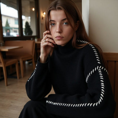 Patricia | Women's long-sleeved sweater | Modern