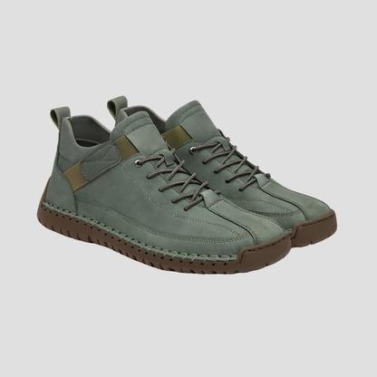 Men’s Moc-Stitched Casual Lace-Up Boots