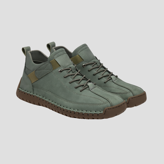 Men’s Moc-Stitched Casual Lace-Up Boots