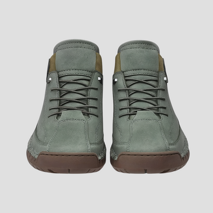 Men’s Moc-Stitched Casual Lace-Up Boots
