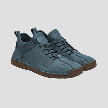 Men’s Moc-Stitched Casual Lace-Up Boots