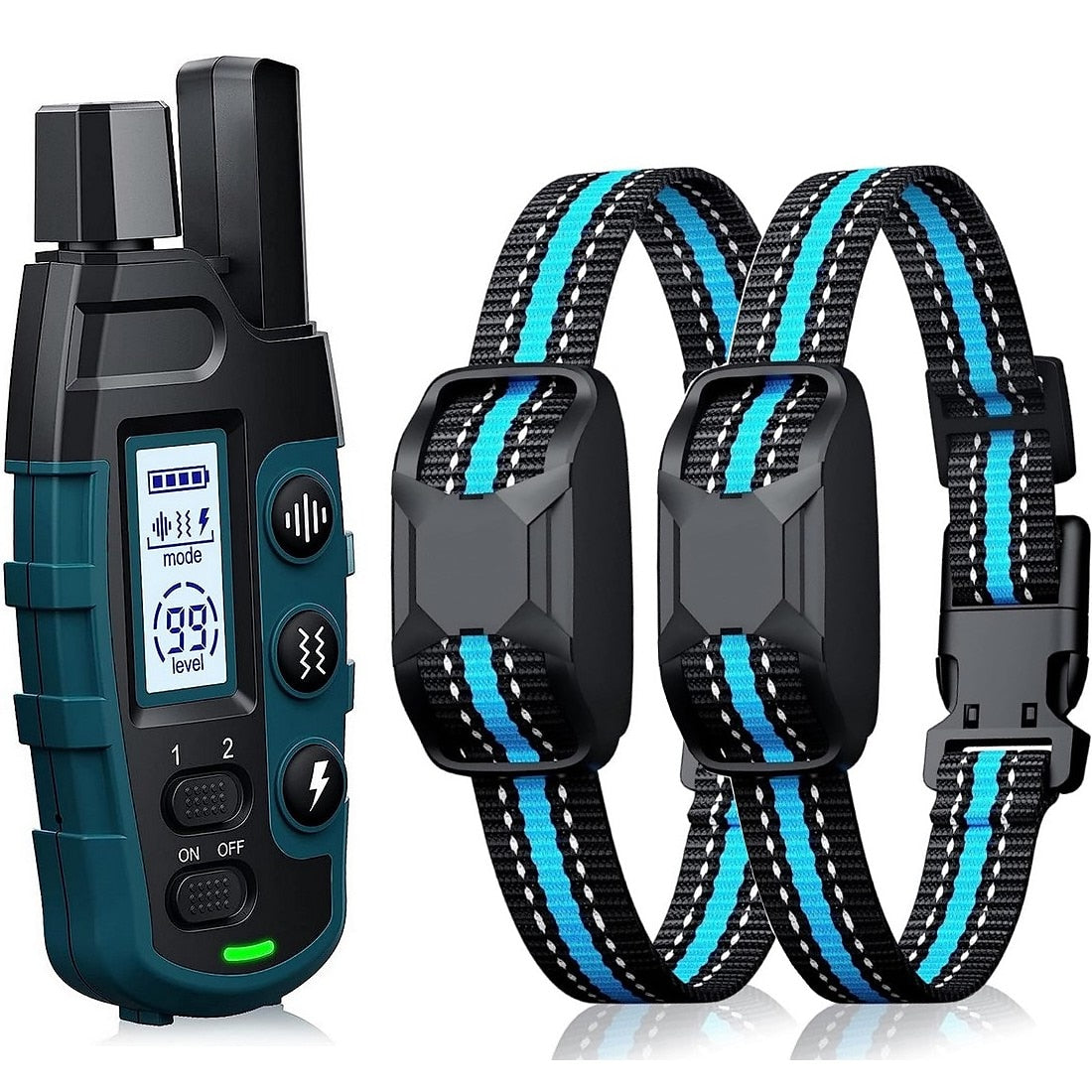 Long Range Waterproof Dog Training Collar Set