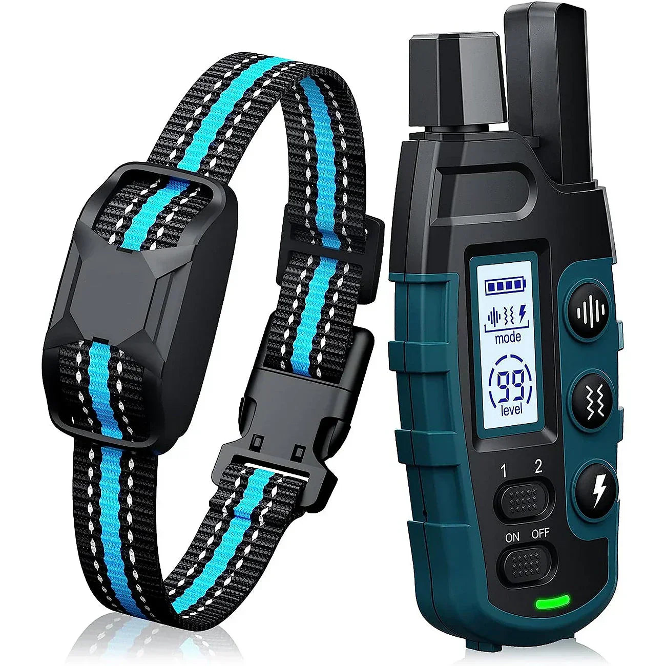 Long Range Waterproof Dog Training Collar Set