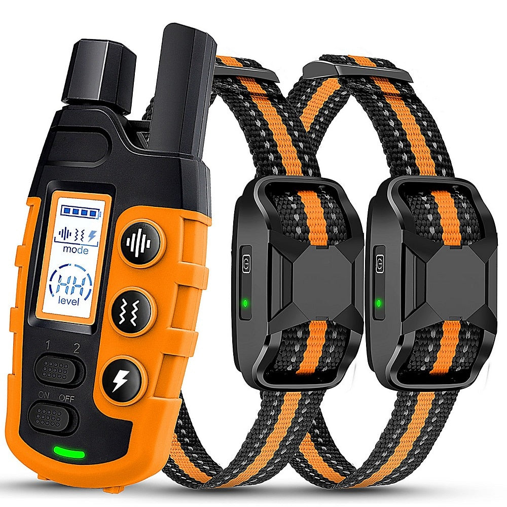 Long Range Waterproof Dog Training Collar Set