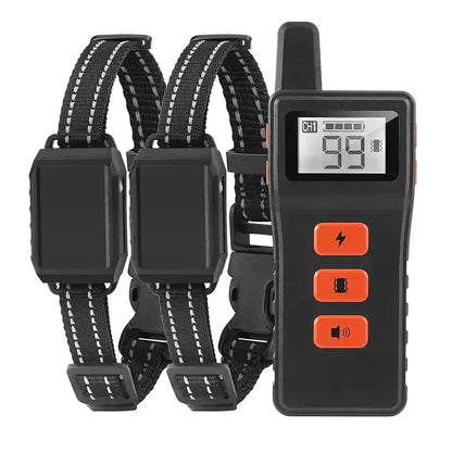 Waterproof Rechargeable Dog Training Collar Set