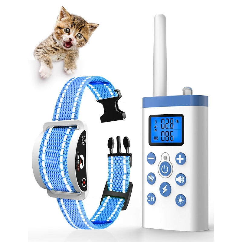 Pet Training Collar with Remote Control Receiver - BritishElegance