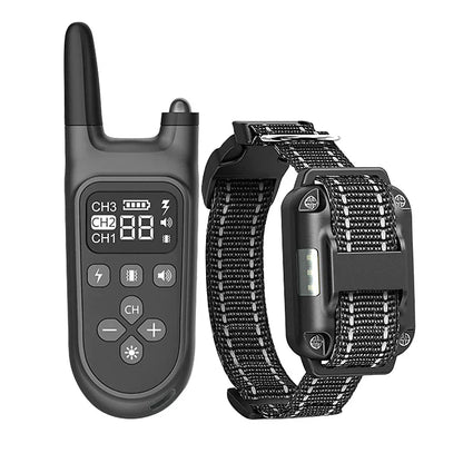 Rechargeable Dog Training Collar With Vibrate Beep Shock