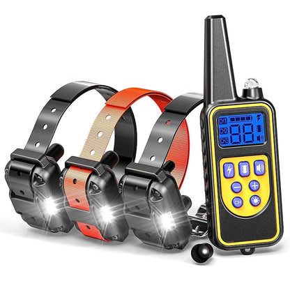 Advanced Pro Dog Trainer Collar with LED Light