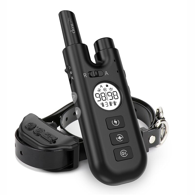 Advanced Anti Bark Dog Collar Rechargeable Water Resistant - BritishElegance