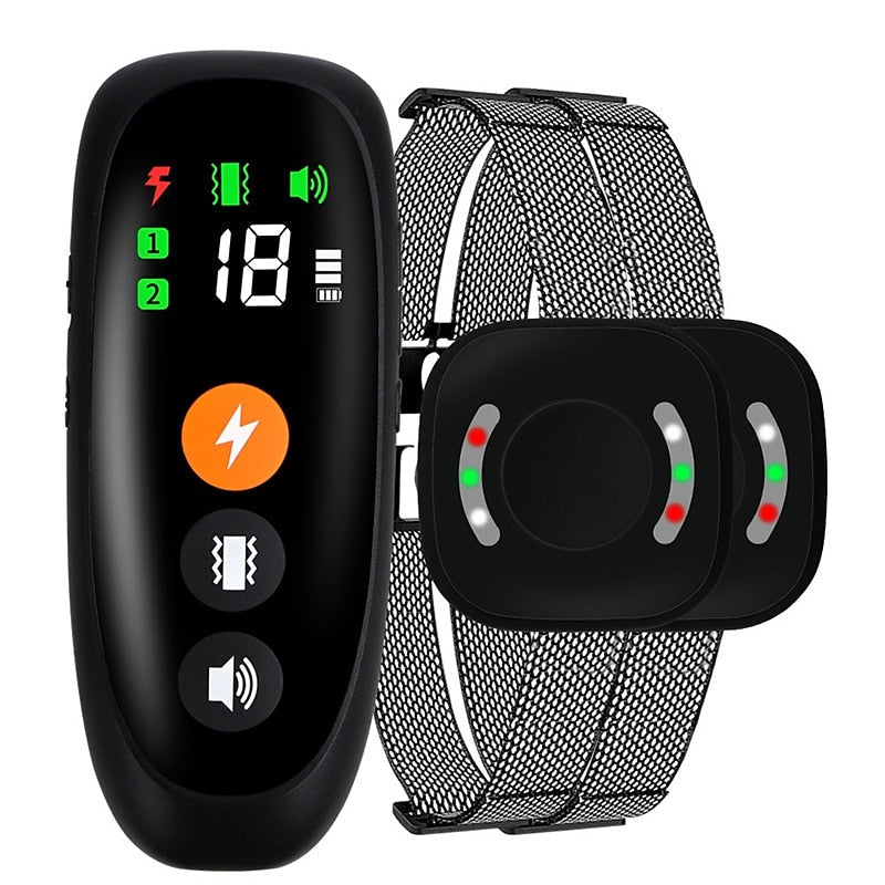 Advanced Dog Training Collar with Beep Light Vibration