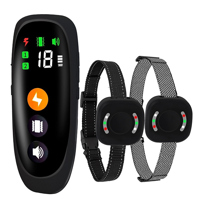 Advanced Dog Training Collar with Beep Light Vibration