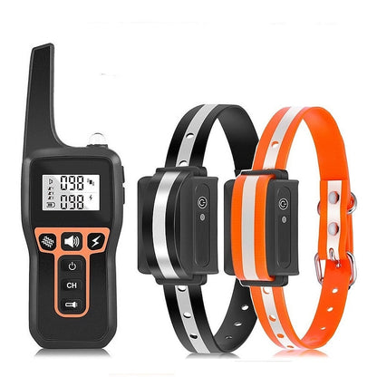 Waterproof Rechargeable Dog Training Collar With Vibrate Shock