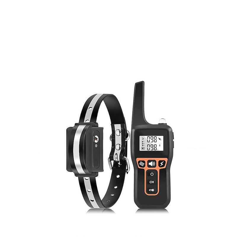 Waterproof Rechargeable Dog Training Collar With Vibrate Shock