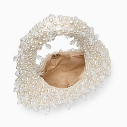Women’s Pearl Embellished Mini Handbag