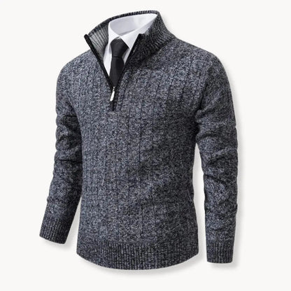 Performance Sweater – Quarter Zip And Flexible Shape Fit