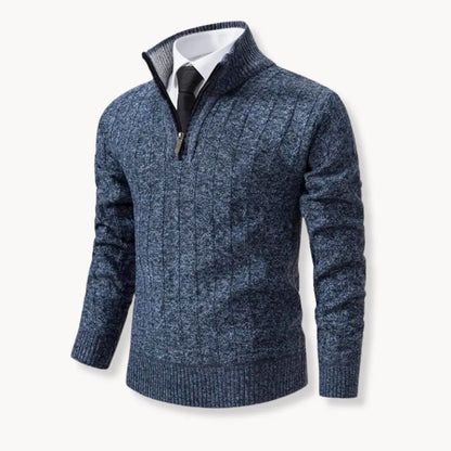 Performance Sweater – Quarter Zip And Flexible Shape Fit