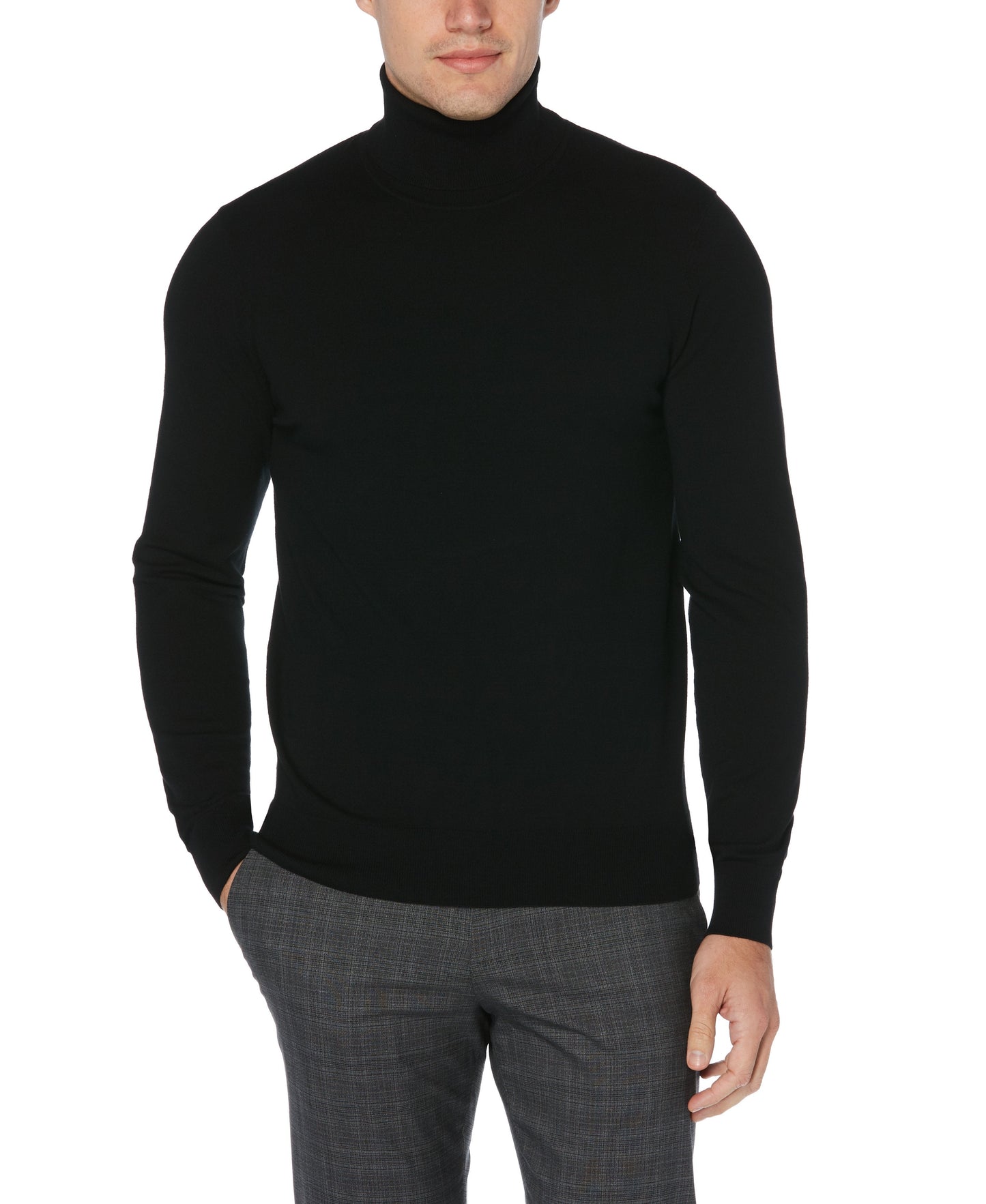 Cozy Tech Knit Crew Neck Pullover Sweater - BritishElegance
