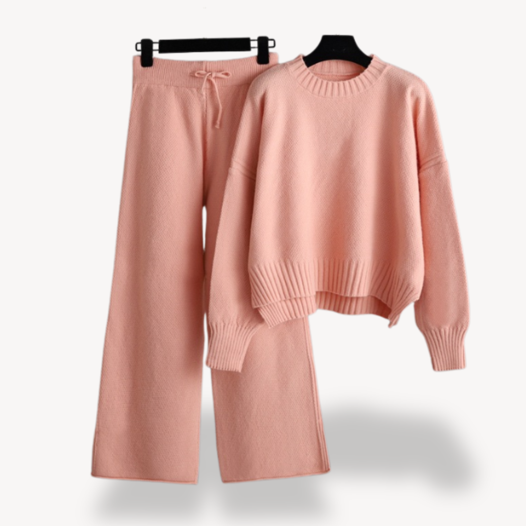 Women's Knit Loungewear Set
