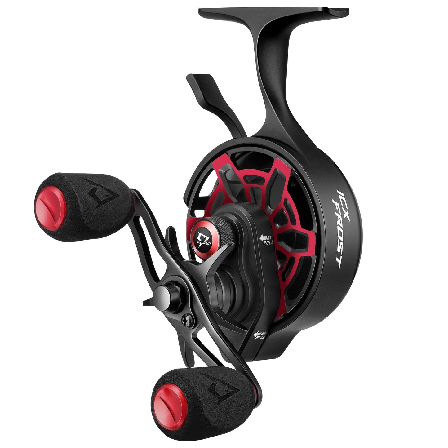 Cold Water Carbon Ice Fishing Reel, Large Spool