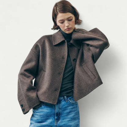 Women’s Tailored Cropped Coat
