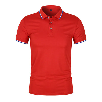 Polo – Breathable Blend Ribbed Collar & Easy Arm Movement
