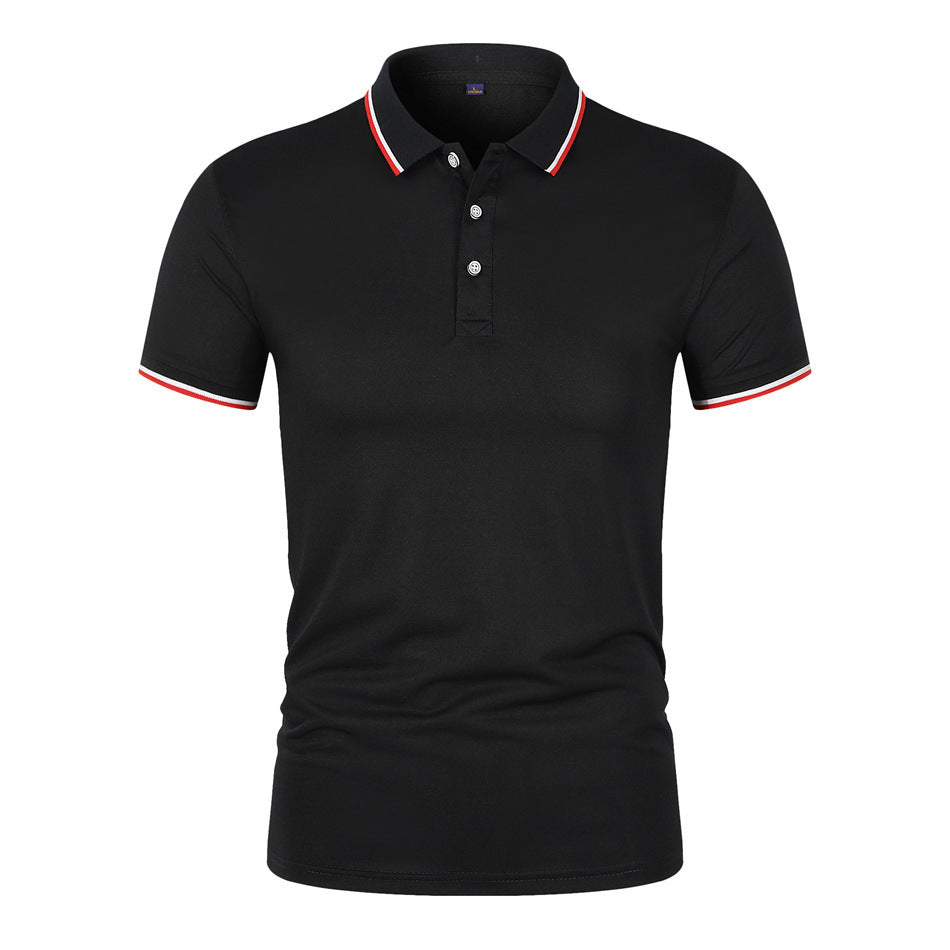 Polo – Breathable Blend Ribbed Collar & Easy Arm Movement