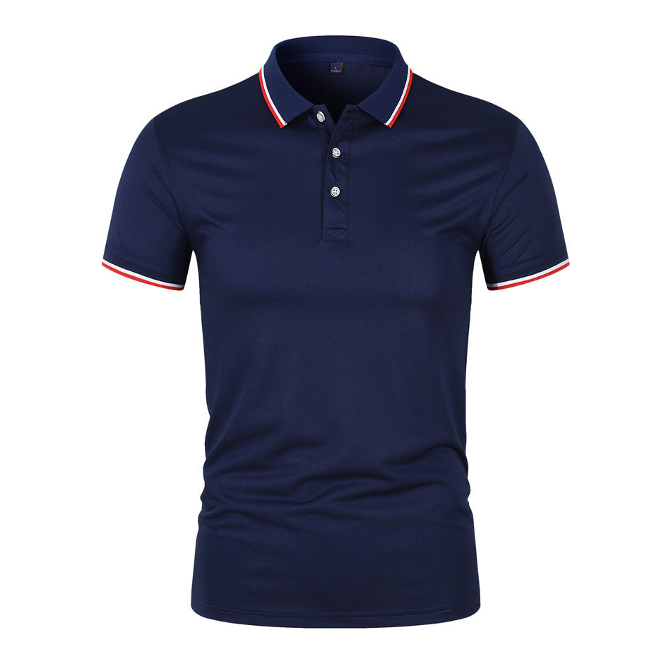 Polo – Breathable Blend Ribbed Collar & Easy Arm Movement