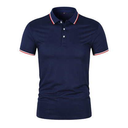 Polo – Breathable Blend Ribbed Collar & Easy Arm Movement