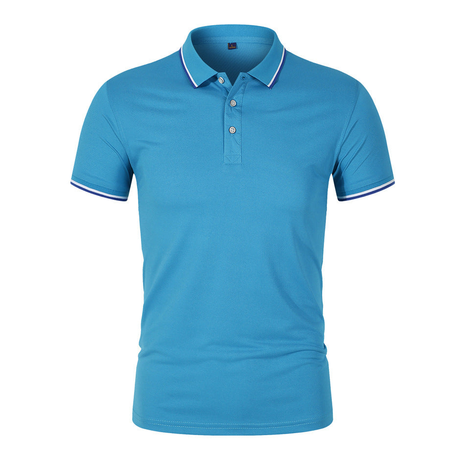 Polo – Breathable Blend Ribbed Collar & Easy Arm Movement